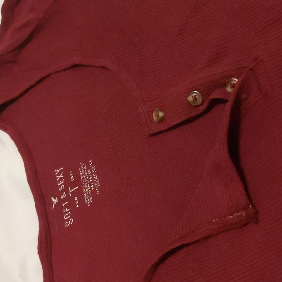 American Eagle Ribbed Top - Picture 3 of 6